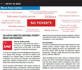 SAI Latvia analyzes national poverty reduction progress