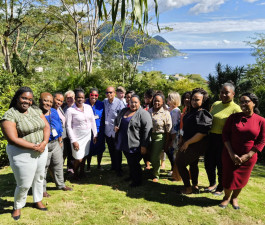 Grupas foto Dominikā